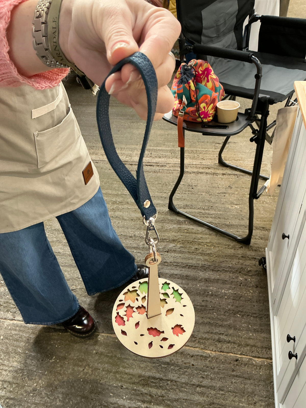 Wrist Spinner Yarn Holder