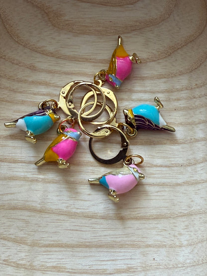 Enamel Stitch Markers