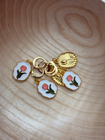 Enamel Stitch Markers