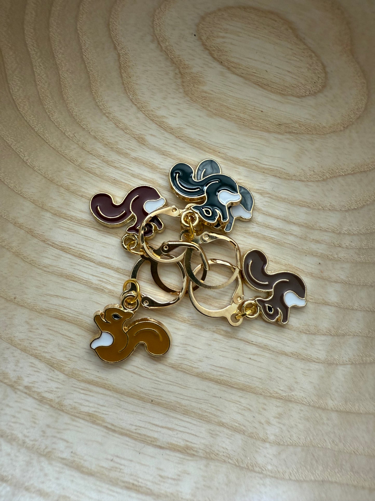 Enamel Stitch Markers