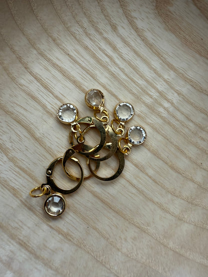 Enamel Stitch Markers