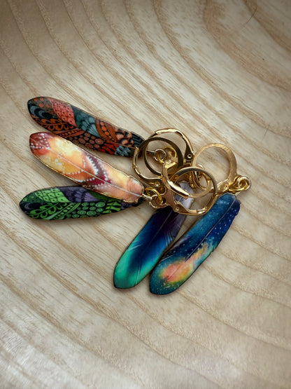 Enamel Stitch Markers