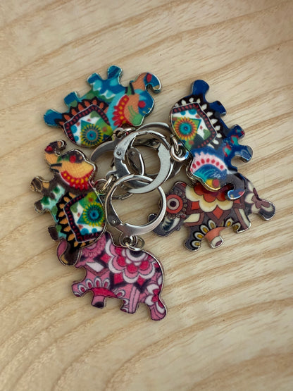 Enamel Stitch Markers