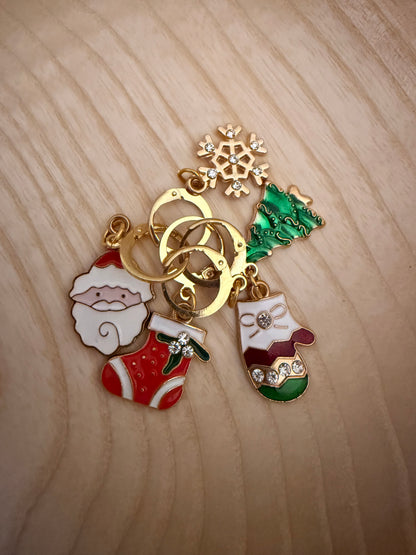 Festive Stitch Markers