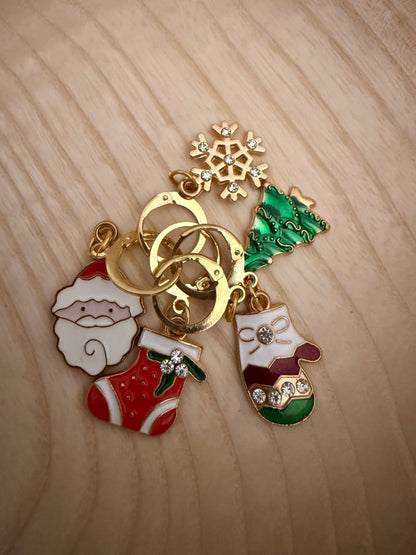 Festive Stitch Markers