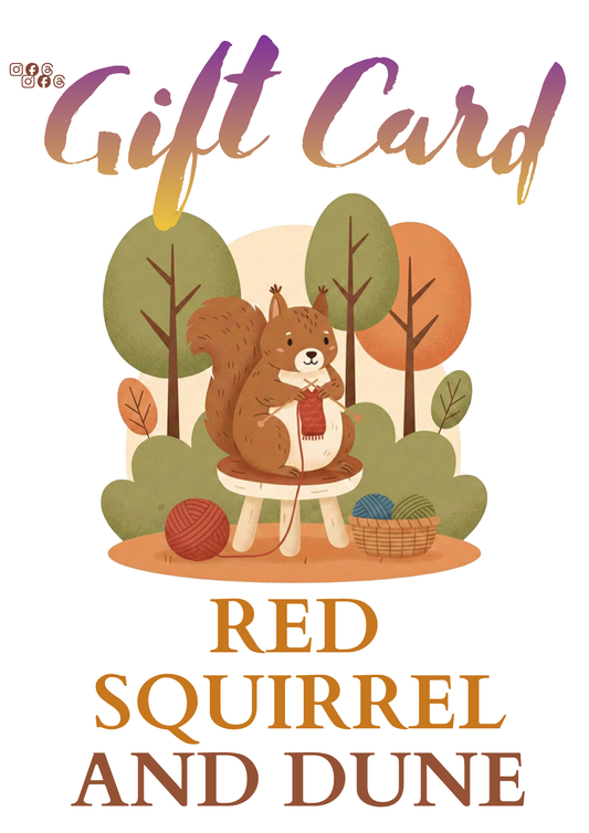 Red Squirrel Gift Card